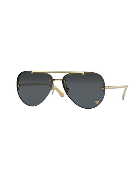 versace ve2231|Versace VE2231 Aviator Sunglasses .